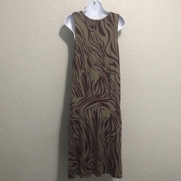 Athleta Cosmic Zebra  Dress Women’s  Size M - Picture 3 of 9